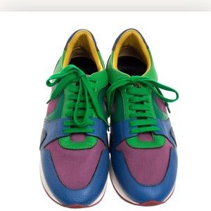 BURBERRY prorsum multi-colorblock sneakers